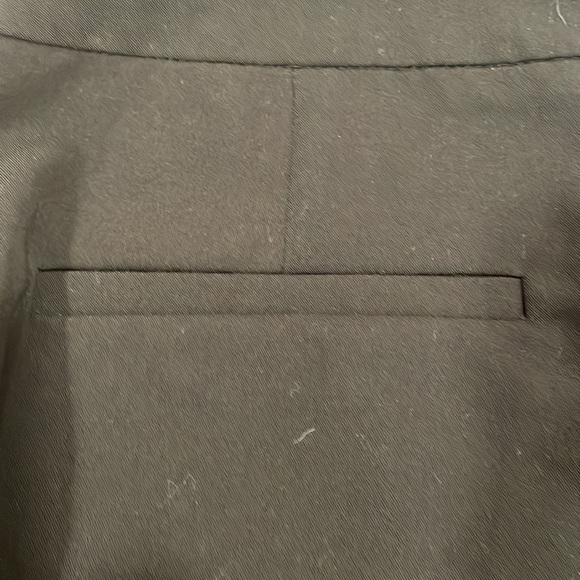 Black Chico’s zipper front pants two front pockets 2 back pockets side 2 12-14 - Picture 3 of 4